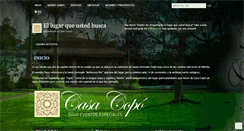 Desktop Screenshot of casacopo.com